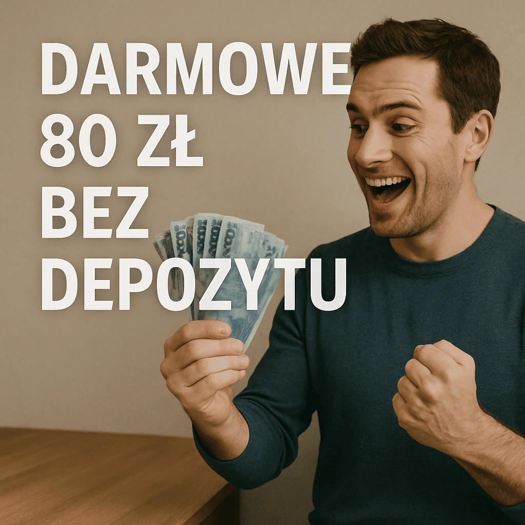 Darmowe 80 zł bez depozytu